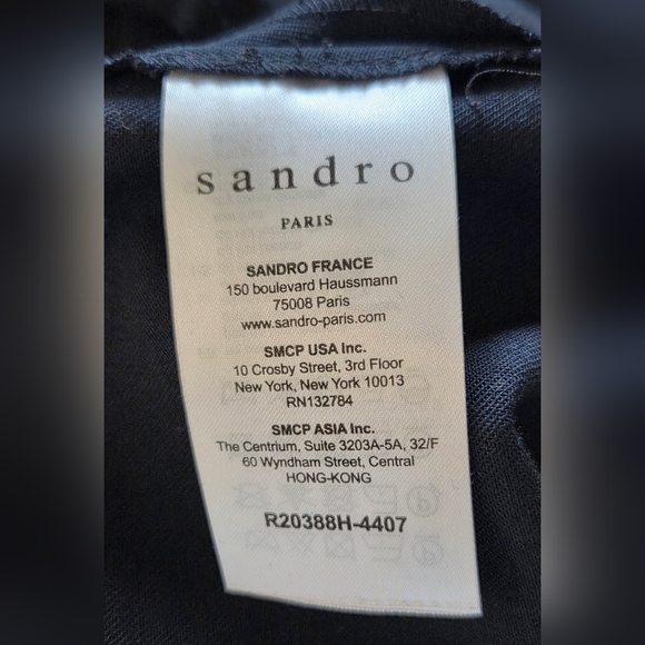 SANDRO PARIS GATTINARA DRESS. - Picture 7 of 8